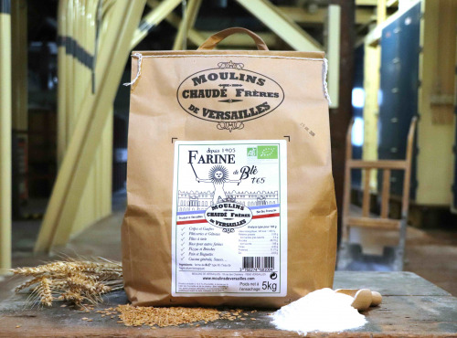 Moulins de Versailles - Farine De Blé Bio T65 - 5kg