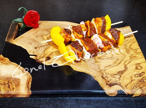 Boucherie Charcuterie Traiteur Lionel Ghérardi - Brochette de filet mignon de Porc marinée Tex Mex x 2
