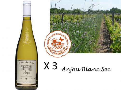 Château de Belleville Maison Baron - Aoc Anjou Blanc Sec 2020: 3 Bouteilles