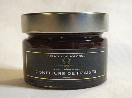 Délices de Sologne - confiture de fraise de sologne - 250g