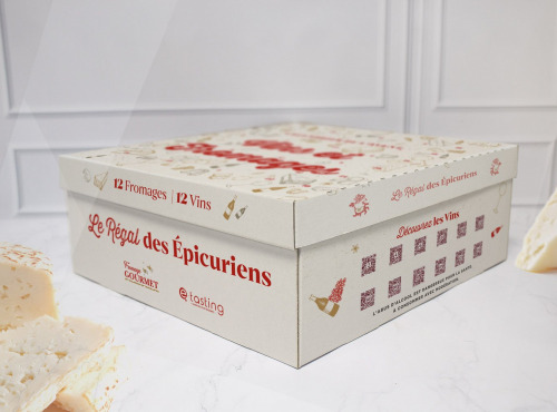 Fromage Gourmet - [Précommande] Calendrier Fromages & Vins - Le Régal des épicuriens