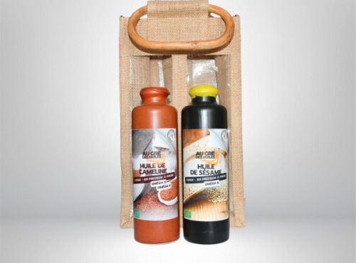Adal Terra - Huiles de Cameline Bio et Sésame Biodynamique 2X200ml