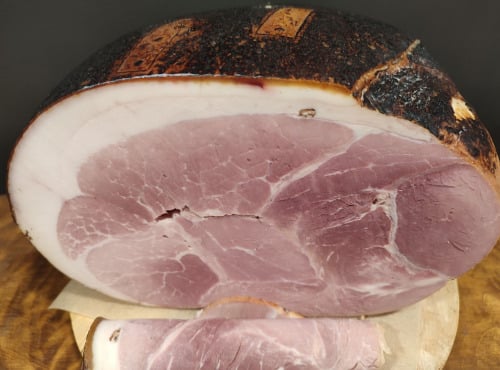 Ferme Angus - Jambon blanc à la flamme, 4 tranches (300g)