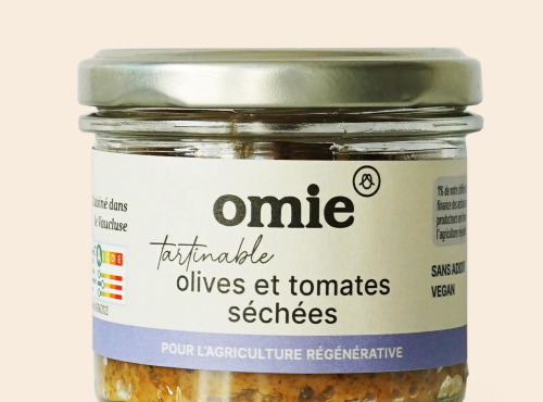 Omie - Tartinable olives et tomates séchées bio - 90 g