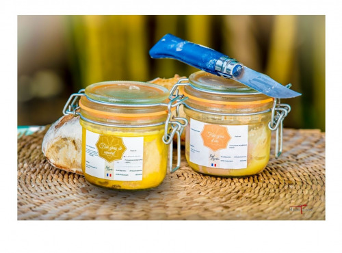 Bocal Bigourdan - Lot de 2 - Un foie gras de canard et un foie gras d'oie