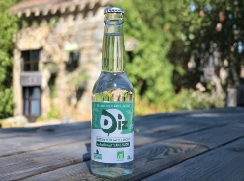 Ferme de Vanadal - Diz Menthe : Pétillante bio sans sucre, fraîcheur intense et naturelle