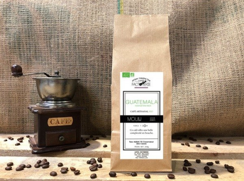 Cafés Factorerie - Café Guatémala Bio MOULU - 250g