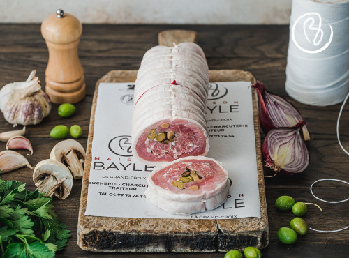 Maison BAYLE - Champions du Monde de boucherie 2016 - Rôti de Veau Farci - 1kg400