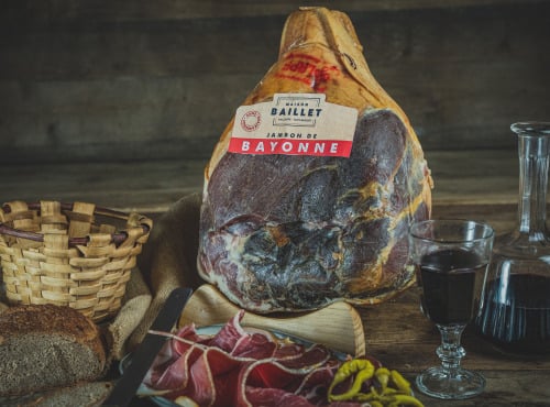 Maison Agour - Jambon de Bayonne - 12 mois - entier désossé 5kg