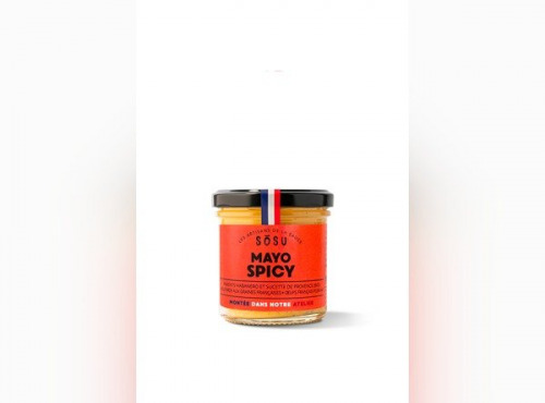 SÒSU, les Artisans de la Sauce - Mayonnaise Spicy 165 ml