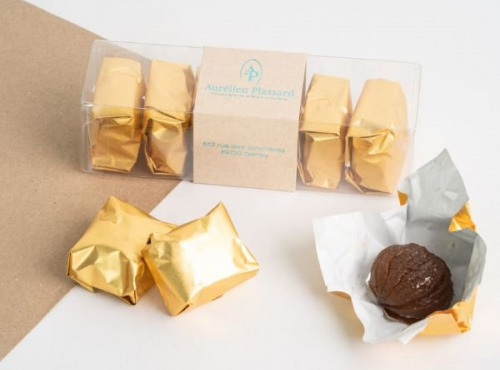Aurélien Plassard Chocolatier - Réglette de marron confitx6