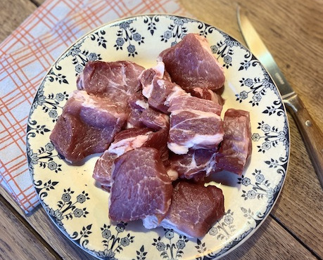 Boucherie Guiset, Eleveur et boucher depuis 1961 - Sauté de porc fermier - 500g