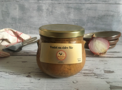 Les poulets de la Marquise - Poulet au cidre BIO - 750g
