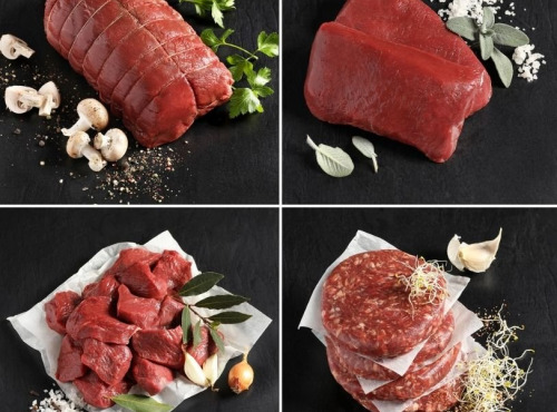 Bisons d'Auvergne - Menu de Pâques – Colis Bison 4/6 pers