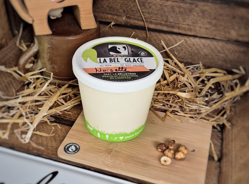 La Bel'glace - Crème glacée Fraise 1L HVE