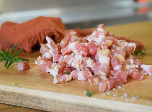 Dégustonfoin - [Précommande] Lardons fumés Bio et Sans Sel Nitrité