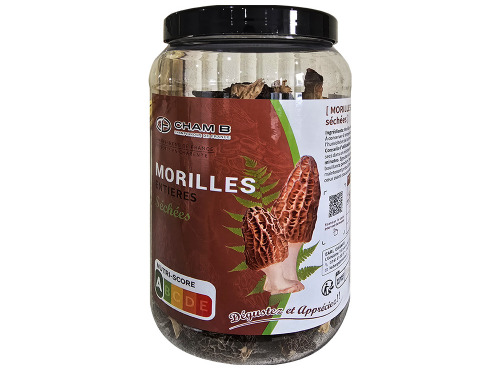 Cham B - Morilles séchées sans pesticides 150 g