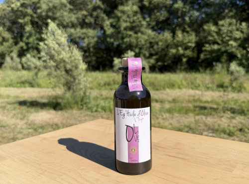 Le Moulin à Olives d’Éguilles - Huile d'Olive & Thym - Bouteille 250 mL