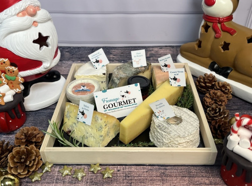 Fromage Gourmet - Plateau de fromage 100% Noël - 6 à 10 personnes