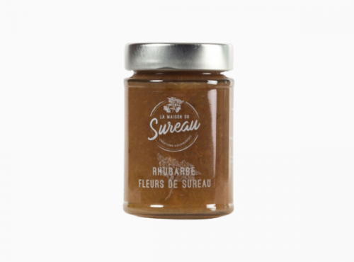 La Maison du Sureau - Confiture De Rhubarbe Et De Fleurs De Sureau