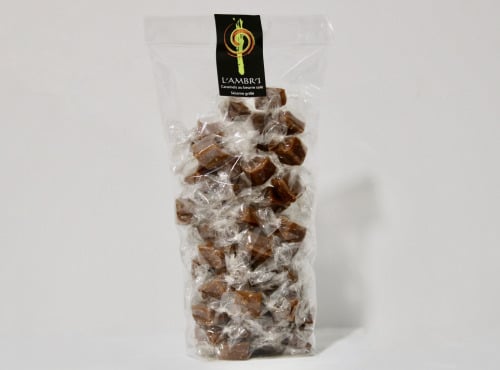 L'AMBR'1 Caramels et Gourmandises - Caramel Au Sésame - Sachet De 300g