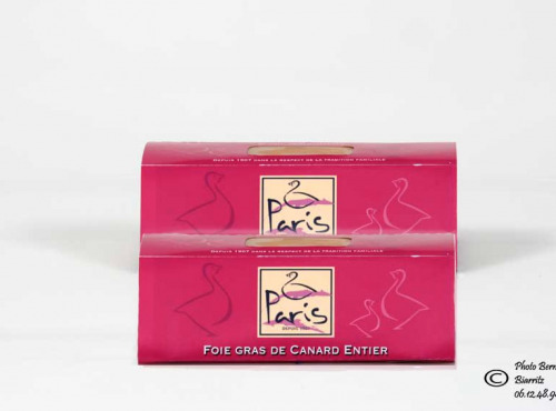 Maison Paris - Foie Gras Entier de canard mi-cuit Terrine 205G