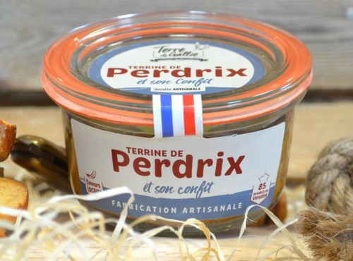 Terre de Gallie - Terrine de perdrix et son confit x 16