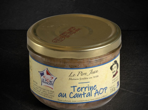 Les Affineurs des Volcans - Terrine au Cantal AOP Le Père Jean