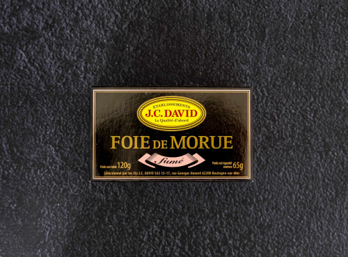 Etablissements JC David - Foie de Morue 120g