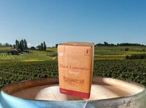 Château Haut-Lamouthe - Bib Bergerac Rouge AOC - 2x5L