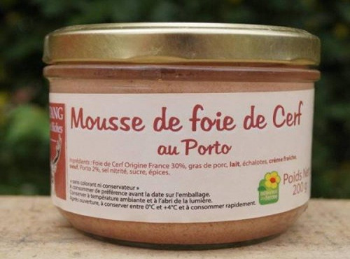 La Ferme de l'Etang - Mousse de foie de cerf au Porto