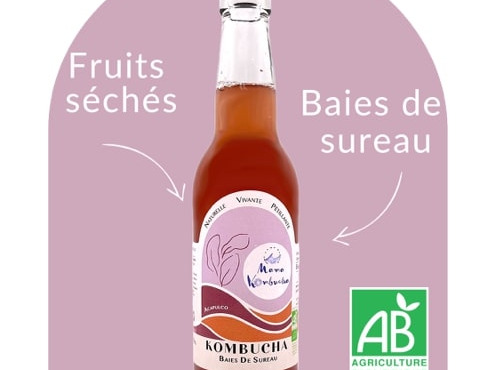 Mama Kombucha - Kombucha Baies de sureau, Fruits séchés - Acapulco