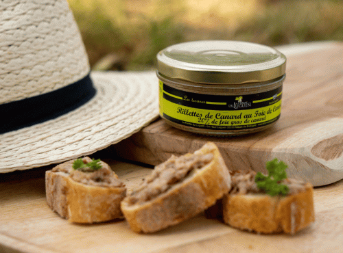 La Ferme du Luguen - Rillettes De Canard Au Foie Gras 120g