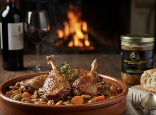 Esprit Foie Gras - Fèves Cuisinées Aux Manchons De Canard Confits