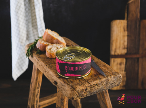 Ferme Porc & Pink - Boîte de boudin noir 180g