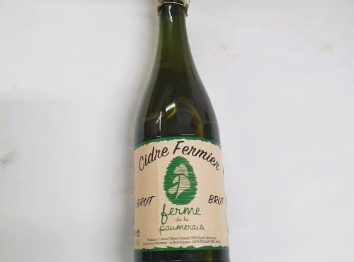 Ferme de la Paumerais - CIDRE FERMIER BRUT (x1) - 75 Cl