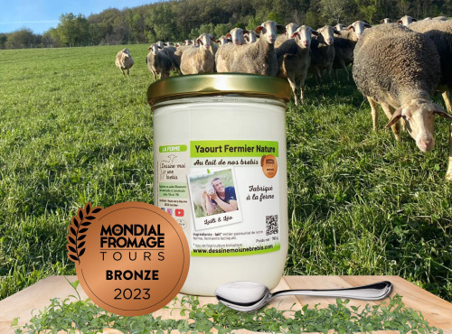 Dessine moi une brebis - Yaourt Brebis Nature 780g