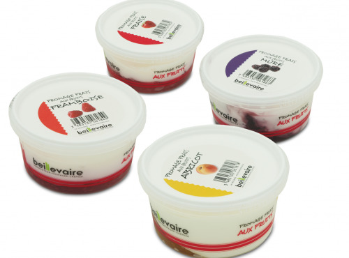 BEILLEVAIRE - Fromage frais aux fruits - Assortiment de 4