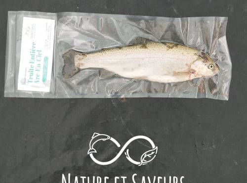 Nature et Saveurs - Ferme Aquaponique et Permacole Astérienne - Truite Blanche - Pièce de 1Kg+