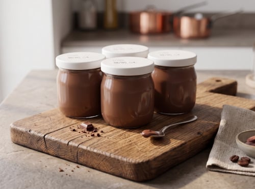 Ferme de Chavenne - Lot de 4 crème café au lait de vache 4x125g