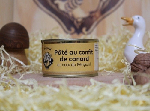 Lagreze Foie Gras - Le Pâté aux Confits de Canard et Noix du Périgord 24x130g