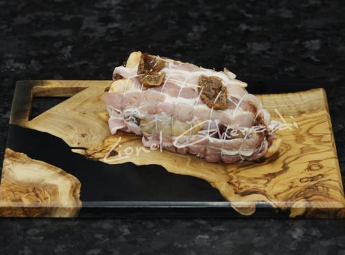 Boucherie Charcuterie Traiteur Lionel Ghérardi - Rôti de Pintade aux Cèpes – 1200g