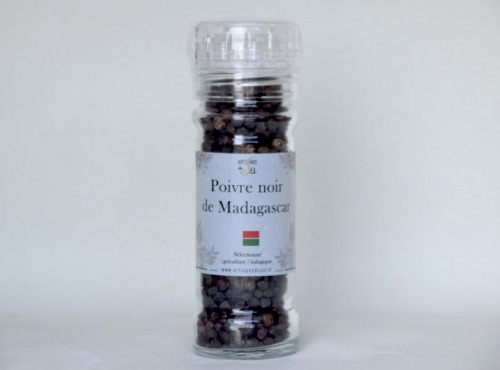 Artisans du Sel - Moulin Poivre noir de Madagascars 60gr