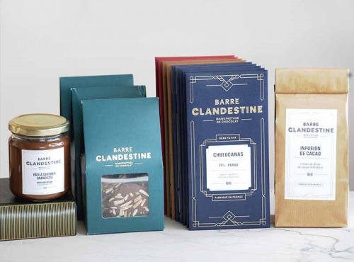 Barre Clandestine - Coffret de chocolat bean to bar - Le grand secret - 1,25kg