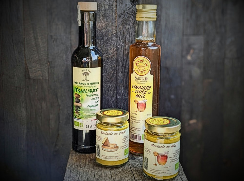 Elevage de Cochons en Forêt et Produits du Terroir Jurassien - Kit Vinaigrette du Jura - Bio