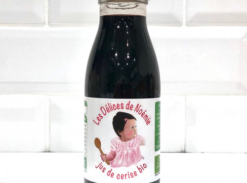 Les délices de Noémie - Lot de 3 Jus de Cerise Bio pour Bébé
