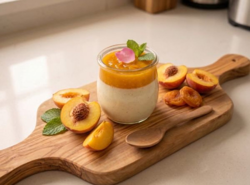 Ferme de l'Elanion - Yaourt À La Confiture De Pêche 125g