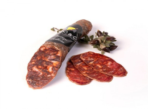 IBERICO & CO - Chorizo Bellota - Pièce entière - 1,2kg