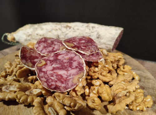 Ferme Angus - Saucisson de Bœuf Angus aux Noix