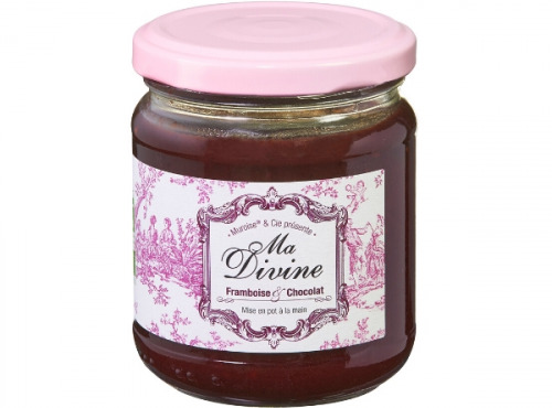 Muroise et Compagnie - Confiture Les Précieuses - Ma Divine (Framboise et Chocolat) - 220 gr